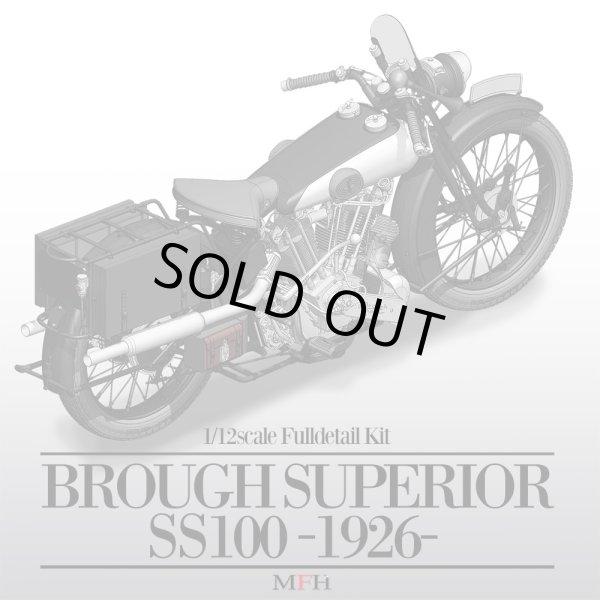 画像2: Model Factory Hiro【K-662】1/9scale Fulldetail Kit : Brough Superior SS100 -1926-