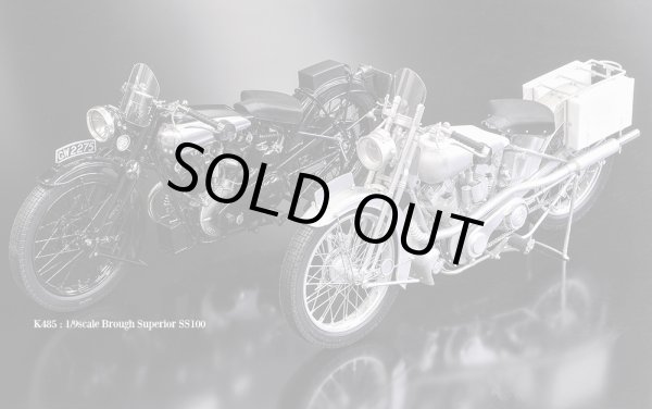 画像20: Model Factory Hiro【K-662】1/9scale Fulldetail Kit : Brough Superior SS100 -1926-