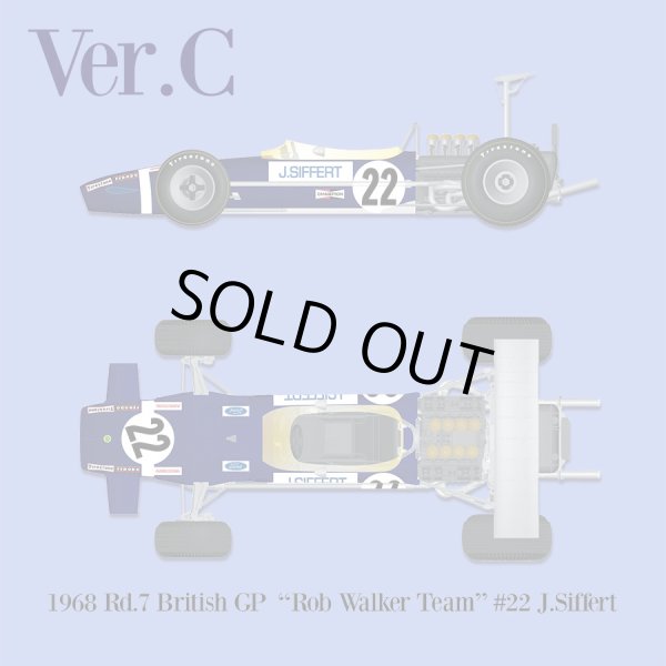 画像2: Model Factory Hiro 【K-724】1/12 LOTUS Type49B VerC  Fulldetail Kit