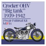 画像: Model Factory Hiro【K-836】1/9 Crocker OHV "Big tank" 1939-1942 Fulldetail Kit