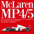 画像1: Model Factory Hiro【K-809】1/43 McLaren MP4/5 VerB  Fulldetail Kit（オプションデカール付属）