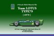 画像3: Model Factory Hiro【K-389】1/43 LOTUS Type79 1979 MARTINI  Multi-Material Kit 