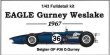 画像2: Model Factory Hiro【K-329】1/43 EAGLE Gurney Weslake  1967 #36 Belgium GP Kit