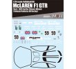 画像4: Model Factory Hiro【K-358】1/24 McLaren F1 GTR Ver.A : 1995 Sarthe 24hours Winner #59[ Kokusai Kaihatsu UK Racing ] kit