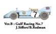 画像3: Model Factory Hiro【K-371】1/24 908/03　1971 Targa.Florio Gulf Racing No.7 J.Siffert/B.Redman  kit