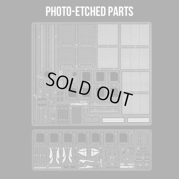 画像5:  Model Factory Hiro 【K-742】1/12 Williams FW11 Fulldetail Kit