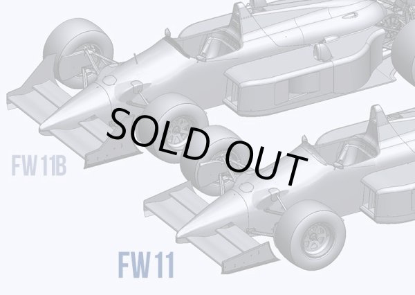 画像6:  Model Factory Hiro 【K-742】1/12 Williams FW11 Fulldetail Kit