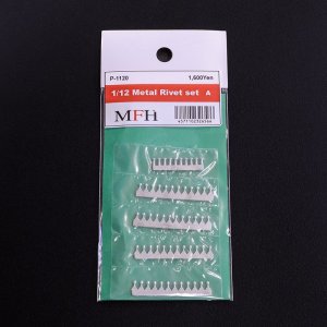 画像: Model Factory Hiro【P1120】1/12scale Metal Rivet Set [A]