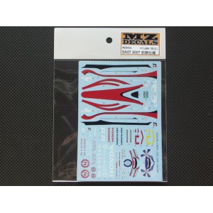 画像: MZ DECALS【MZ-003】SA07前期　ミニッツレーサー 対応デカール