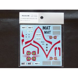 画像: Ready⇒9【RND-24002】1/24 MAZDA MAT DECAL(限定数)