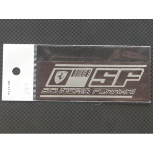 画像: Ready⇒9【RNP011】SCUDERIA FERRARI logo PLATE Ｌsize(non tabacco)