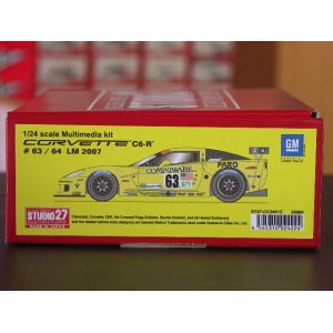 画像: STUDIO27【CC2401C】1/24 CORVETTE C6R #63#63 Lemans 2007