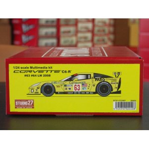 画像: STUDIO27【CC2407】1/24 CORVETTE C6R #63/64 LM2008 KIT