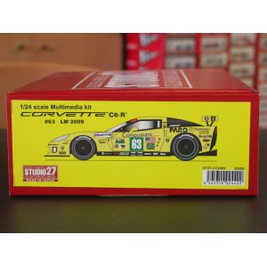 画像: STUDIO27【CC2409】1/24 CORVETTE C6R #63 LM2009 KIT