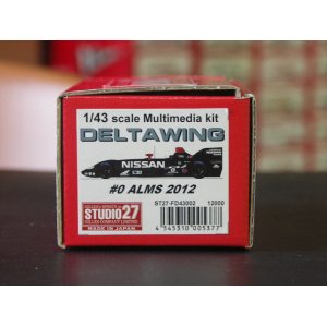 画像: STUDIO27【FD-43002】1/43 Delta Wing #0 WEC/ALMS 2012 kit 【lot:30pce】