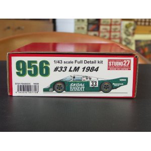 画像: STUDIO27【FD-43023C】1/43 956 SKOAL 1984(Long tail) kit