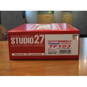 画像: STUDIO27【FK-20136】　1/20 パナソニック トヨタＴＦ103’03