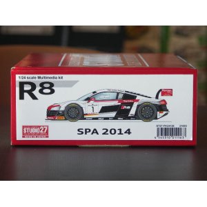 画像: STUDIO27【FK-24126】1/24 AUDI R8 LMS ultra SPA 2014 kit