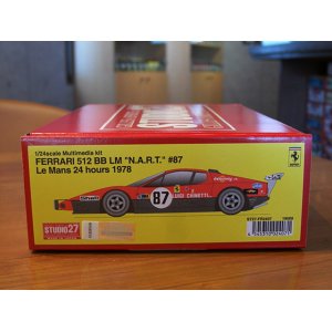 画像: STUDIO27【FR-2407】1/24 FERRARI 512BB LM”N．A．R．T”#87