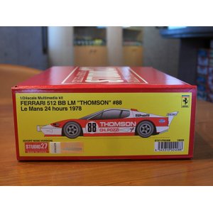 画像: STUDIO27【FR-2408】1/24 FERRARI 512BB LM”THOMSON”#88