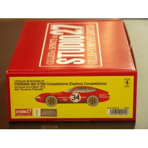 画像: STUDIO27【FR-2415】1/24 FERRARI 365 GTB4 CONPETIZIONE　#34