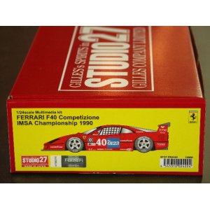 画像: STUDIO27【FR-2422】1/24 FERRARI F40 CONPETIZIONE "IMSA Championship"'1990