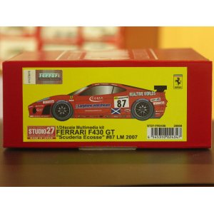 画像: STUDIO27【FR-2430】1/24 430GT #87"SCUDERIA ECOSSE" LM 2007