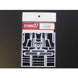 画像: STUDIO27【CD-20016】1/20 F189(640) Carbon deca(T社対応)