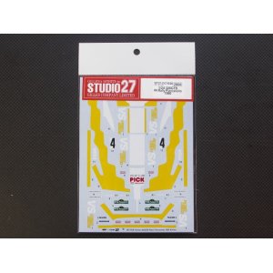 画像: STUDIO27【DC-1026】1/24 308GTB #4 Rally Piancavallo 1980 Decal(R社対応)