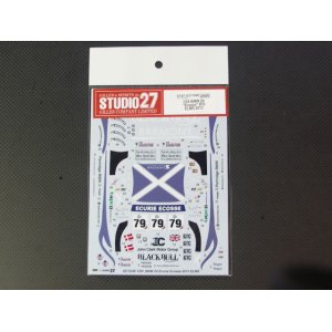 画像: STUDIO27【DC-1048】1/24 BMW Z4"Ecosse"#79 ELMS 2013 DECAL（F社対応)