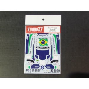 画像: STUDIO27【DC-1052】1/24 BMW Z4"Team Brazil"#0/21/30 2014 DECAL（F社対応)