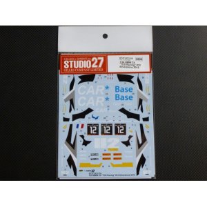 画像: STUDIO27【DC-1110】1/24 BMW Z4"TDS Racing"#12 Silverstone 2015 DECAL（F社対応)