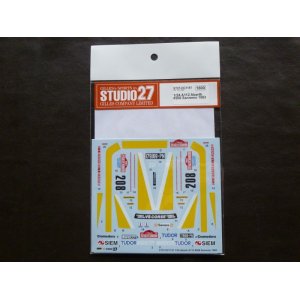 画像: STUDIO27【DC-1151】1/24 A112 Abarth #208 Sanremo 1983 Decal