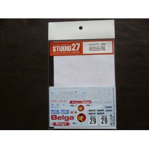 画像: STUDIO27【DC-1152】1/24 Golf Gti "Belga"#29 European Rally Championship 1984　Decal(Revell社対応)