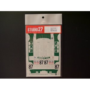 画像: STUDIO27【DC-132】1/24 ニッサンスカイライン GT-R"HKS"Gr.A '92 decal【絶版】