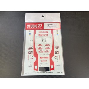 画像: STUDIO27【ST27-DC163】1/24 ランチアストラトス "PIRELLI" モンテカルロ/サンレモ '78 Decal (F社対応）【絶版】