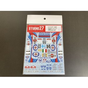 画像: STUDIO27【DC-606D】1/24 Lancia Super Delta "Martini"#1#4#11 Monte-Carlo /#1#5 Sanremo 1992 Decal（H社対応）