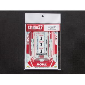 画像: STUDIO27【DC-638D】1/24 BMW M1"MOTUL"ツールドコルス'83 DECAL（Revell/ESCI社対応）