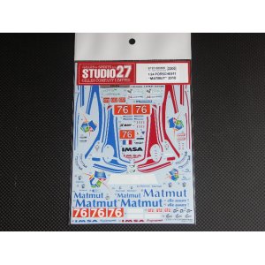 画像: STUDIO27【DC-869】1/24 PORSCHE911 Matmut 2010 decal