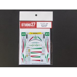 画像: STUDIO27【DC-890】1/24 フェラーリ458"AF Corse#51"LM24h'2011 decal