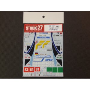 画像: STUDIO27【DC-899】1/24 PORSCHE911RSR "felbermayr"#63/77/78 2011 decal