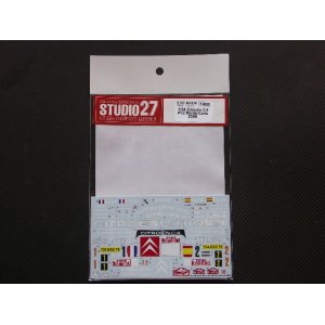 画像: STUDIO27【DC-916】1/24 Citroen C4#1/2 Monte Carlo 2008 Decal(For htller)