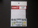 画像: STUDIO27【DC-928】1/24 DE TOMASO #43 LM1975 DECAL （F社対応）