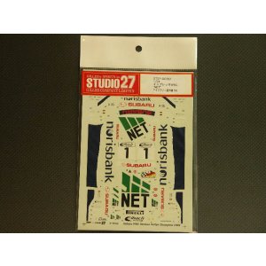 画像: STUDIO27【DC-357】1/24 スバルインプレッサ WRC"NET"ドイツ選手権'99