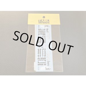 画像: TABU DESIGN【TABU-20006】1/20 FERRARI F1-2000 OPTION Decal(T社対応）