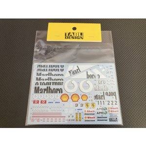 画像: TABU DESIGN【TABU-20024B】1/20 FERRARI F2001（02Version）オプションデカール（T社対応）