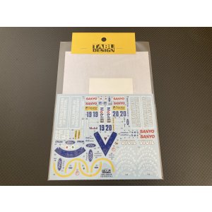 画像: TABU DESIGN【TABU-20031B】1/20 B192 Full Sponsor decal(TAMIYA対応)