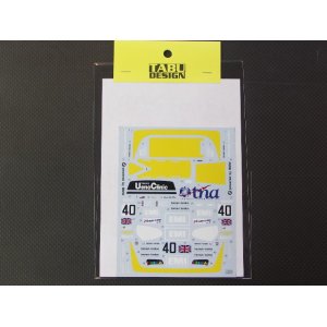 画像: TABU DESIGN【24037】1/24 Mclaren F1-GTR"EMI"#40LM 1998 Decal(F社対応)