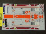 画像: TABU DESIGN【24040】1/24 Mclaren F1-GTR"Gulf"#1/#2/#3 FIA-GT 1997 Decal(F社対応)