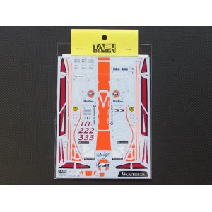 画像: TABU DESIGN【24061】1/24 Mclaren F1-GTR"Gulf"SUZUKA 1997 Decal(A社対応)